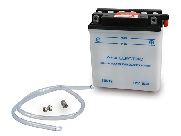 Batterie 12V 5,0Ah  passend für S51, S70, S53, S83, SR50, SR80, IWL TR150 Troll (AKA ELECTRIC)