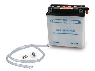 Batterie 12V 5,0Ah  passend für S51, S70, S53, S83, SR50, SR80, IWL TR150 Troll (AKA ELECTRIC)