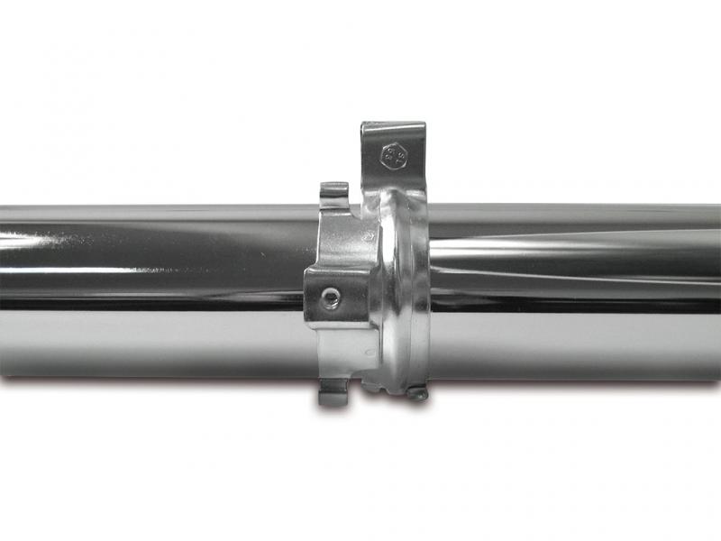 Auspuff Enduro chrom passend für S51/1E, S51/1E1, S70/1E, S53E, S53OR, S83E, S83OR