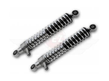 Federbein im Satz Enduro hinten rechts u. links verstellbar (360mm lang)