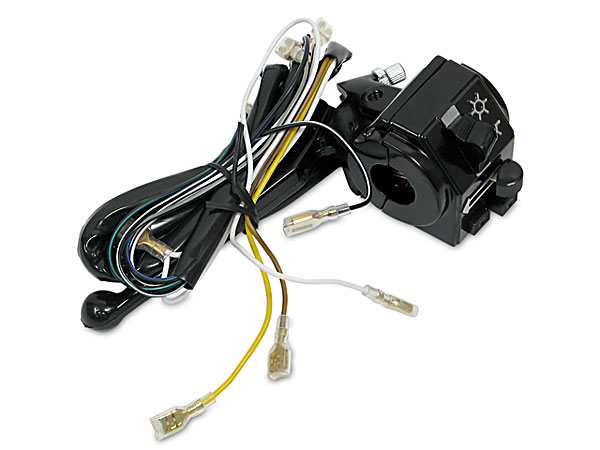 Schalterkombination mit Kabel, vorderer Gehäusehälfte und Kupplungshebel passend für S51, S51 Enduro, S70, S53, S83