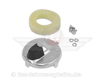 Zündschlossabdeckung mit Zubehör (Alu) passend für KR51, KR51/1, KR51/2, SR4-2, SR4-2/1, SR4-3, SR4-4