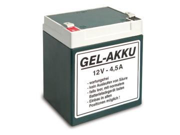 Batterie (Vlies - wartungsfrei) 12V 4,5 Ah passend für S51, S70, SR50, SR80