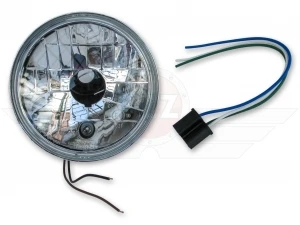 Scheinwerfereinsatz 12V Halogen rund Klarglas mit Standlicht (H4, E-Prüfzeichen) passend für S50, S51, S51/1, S70, S70/1