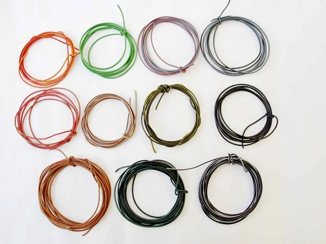 Set Fahrzeugkabel FLY 0,75 in Simson Originalfarben