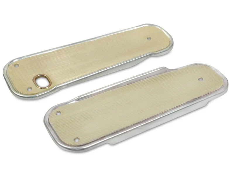 Trittbretter im Satz - 1x rechte + 1x linke Seite (Aluminium, Gummibelag elfenbein) passend für KR51, KR51/1, KR51/2