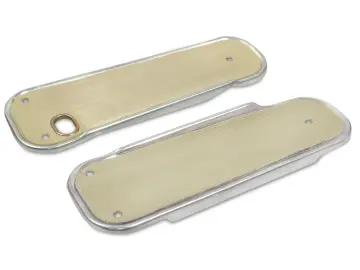 Trittbretter im Satz - 1x rechte + 1x linke Seite (Aluminium, Gummibelag elfenbein) passend für KR51, KR51/1, KR51/2